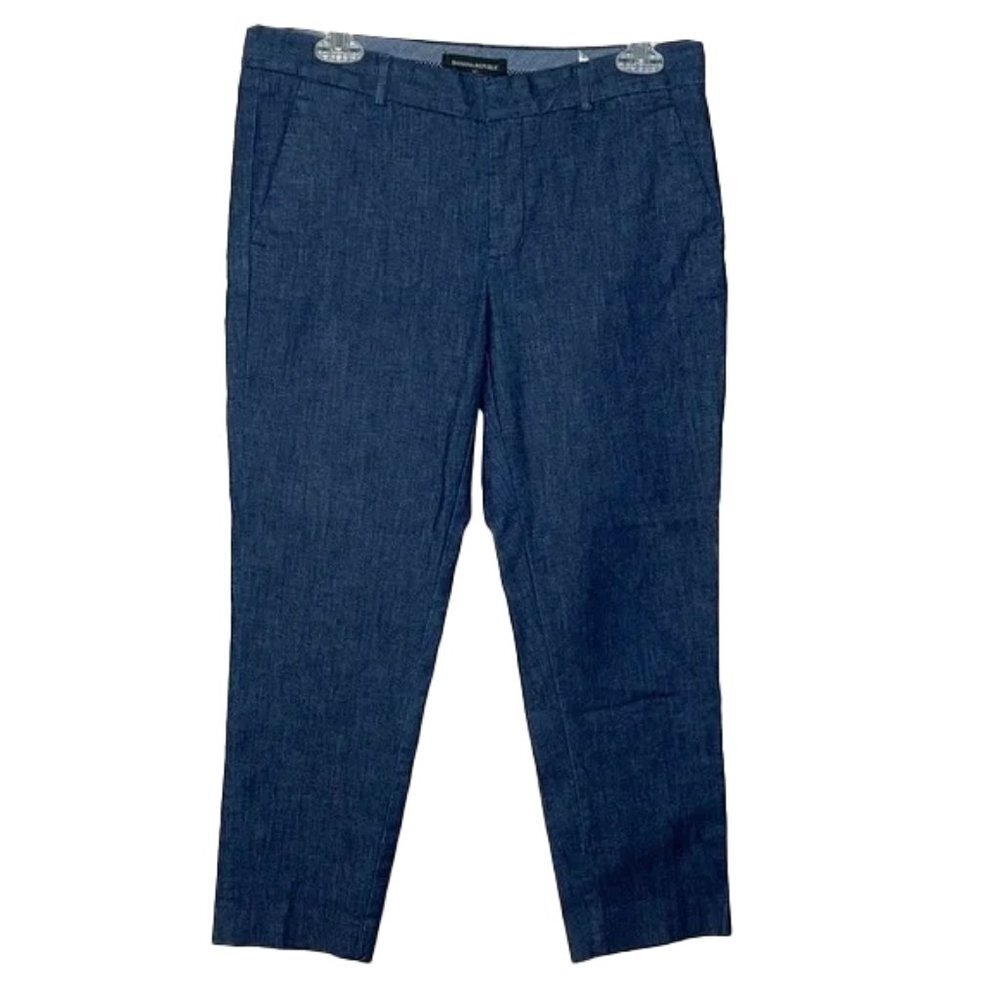 Banana Republic Dark Blue Cropped Pants